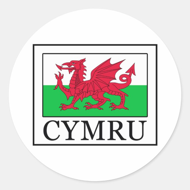 Adesivo Cymru (Frente)