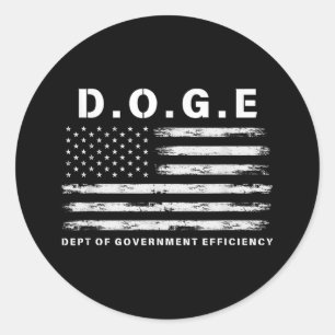 Adesivo D.o.g., Departamento De Eficiência Do Governo Engr
