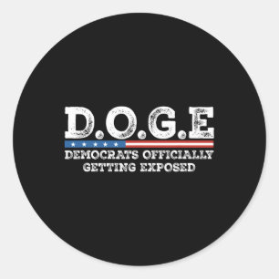 Adesivo D.o.g.e Doge Departamento De Eficiência Governamen
