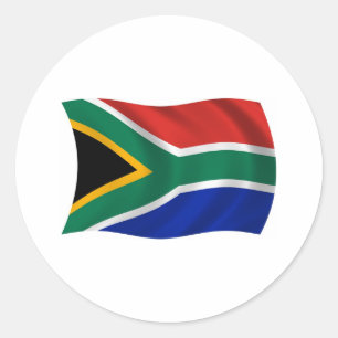 Adesivo da Bandeira da África do Sul