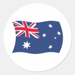 Adesivo da Bandeira da Austrália