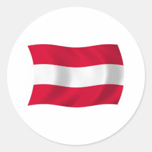 Adesivo da Bandeira da Áustria