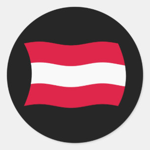 Adesivo da Bandeira da Áustria