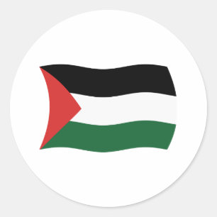Adesivo da bandeira da Autoridade Palestina