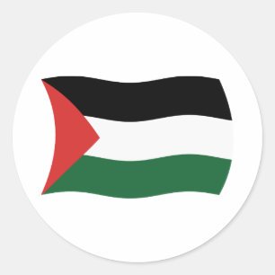Adesivo da bandeira da Autoridade Palestina