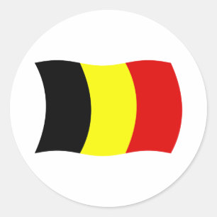 Adesivo da Bandeira da Bélgica