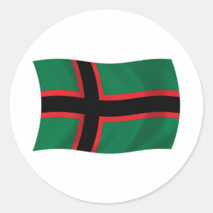 Adesivo da bandeira da Carélia