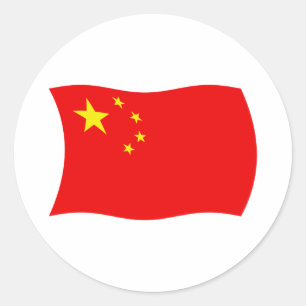 Adesivo da Bandeira da China