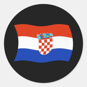 Adesivo da Bandeira da Croácia
