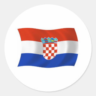 Adesivo da Bandeira da Croácia