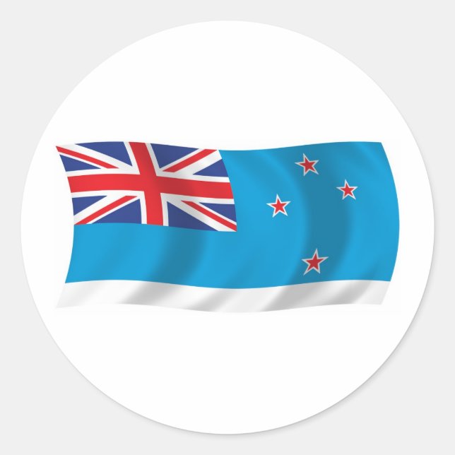 Adesivo da Bandeira da Dependência de Ross (Frente)