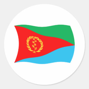 Adesivo da Bandeira da Eritreia