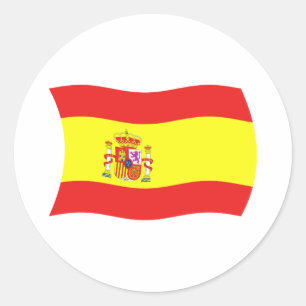 Adesivo da Bandeira da Espanha