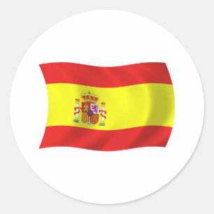 Adesivo da Bandeira da Espanha