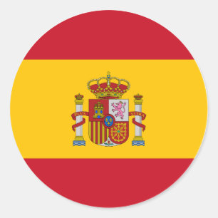 Adesivo da Bandeira da Espanha – Orgulho Espanhol