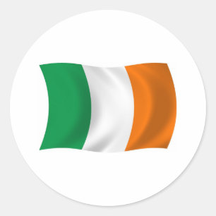 Adesivo da Bandeira da Irlanda