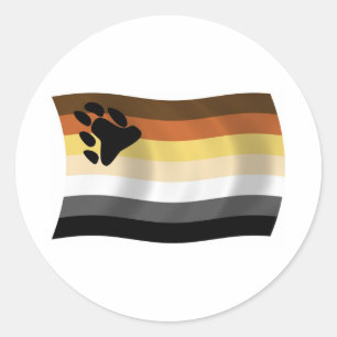 Adesivo da Bandeira da Irmandade do Urso