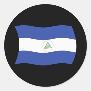 Adesivo da Bandeira da Nicarágua