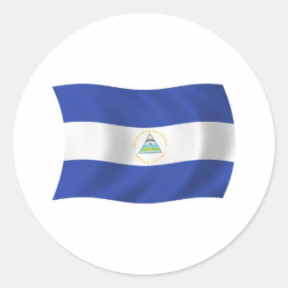 Adesivo da Bandeira da Nicarágua