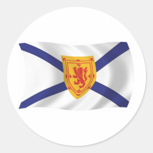 Adesivo da Bandeira da Nova Escócia