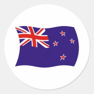 Adesivo da Bandeira da Nova Zelândia