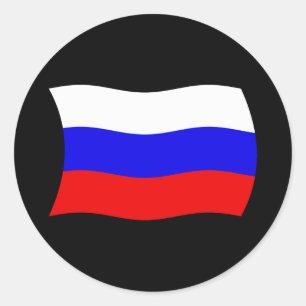 Adesivo da Bandeira da Rússia