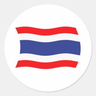 Adesivo da Bandeira da Tailândia