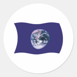 Adesivo da Bandeira da Terra