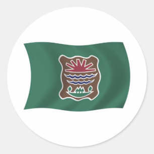 Adesivo da Bandeira da Tribo Abenaki