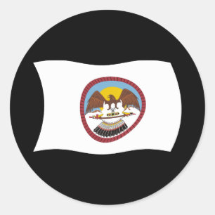 Adesivo da Bandeira da Tribo Ute