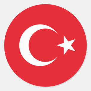 Adesivo da Bandeira da Turquia – Orgulho Turco