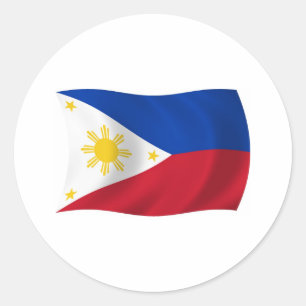 Adesivo da Bandeira das Filipinas