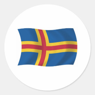 Adesivo da Bandeira de Aland