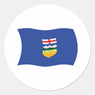 Adesivo da Bandeira de Alberta