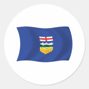 Adesivo da Bandeira de Alberta