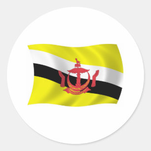 Adesivo da Bandeira de Brunei