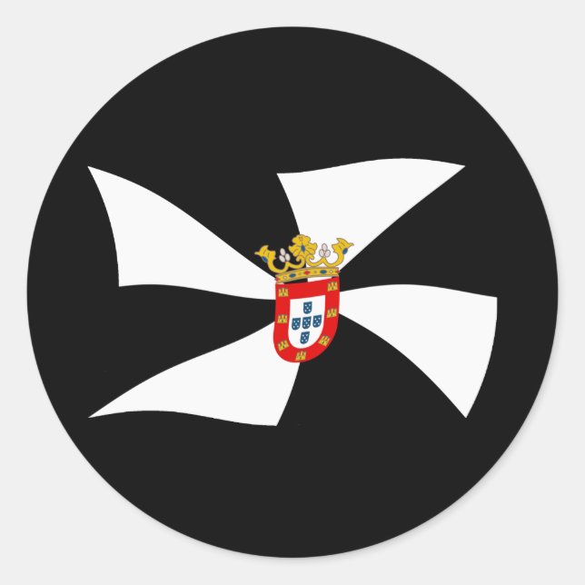 Adesivo da Bandeira de Ceuta (Frente)