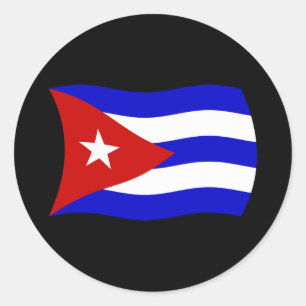 Adesivo da Bandeira de Cuba