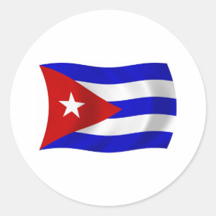 Adesivo da Bandeira de Cuba
