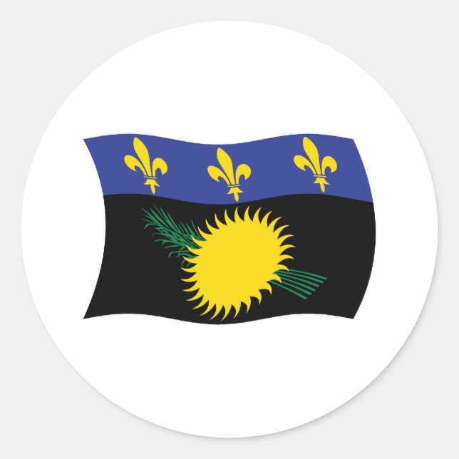 Adesivo da Bandeira de Guadalupe (Frente)