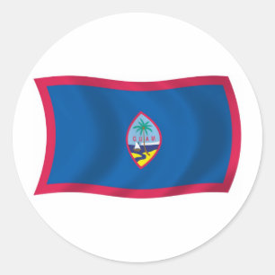 Adesivo da Bandeira de Guam