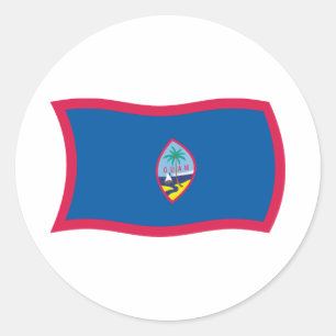 Adesivo da Bandeira de Guam
