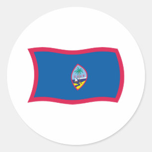 Adesivo da Bandeira de Guam
