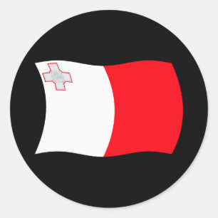 Adesivo da Bandeira de Malta