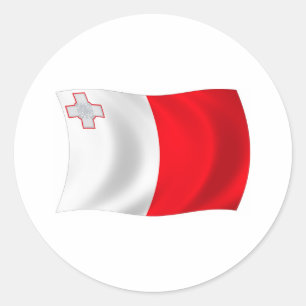 Adesivo da Bandeira de Malta