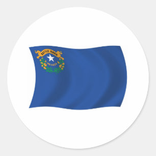 Adesivo da Bandeira de Nevada