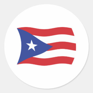Adesivo da Bandeira de Porto Rico