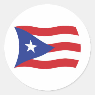 Adesivo da Bandeira de Porto Rico