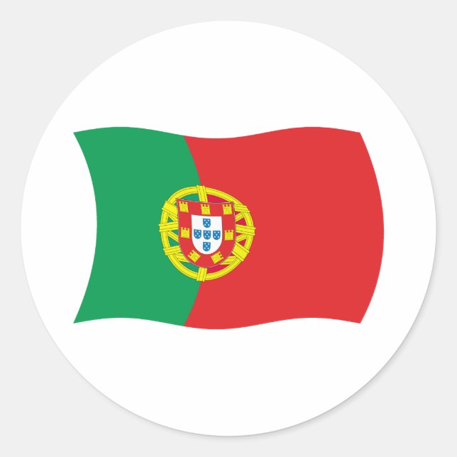 Adesivo da Bandeira de Portugal (Frente)