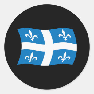 Adesivo da Bandeira de Quebec